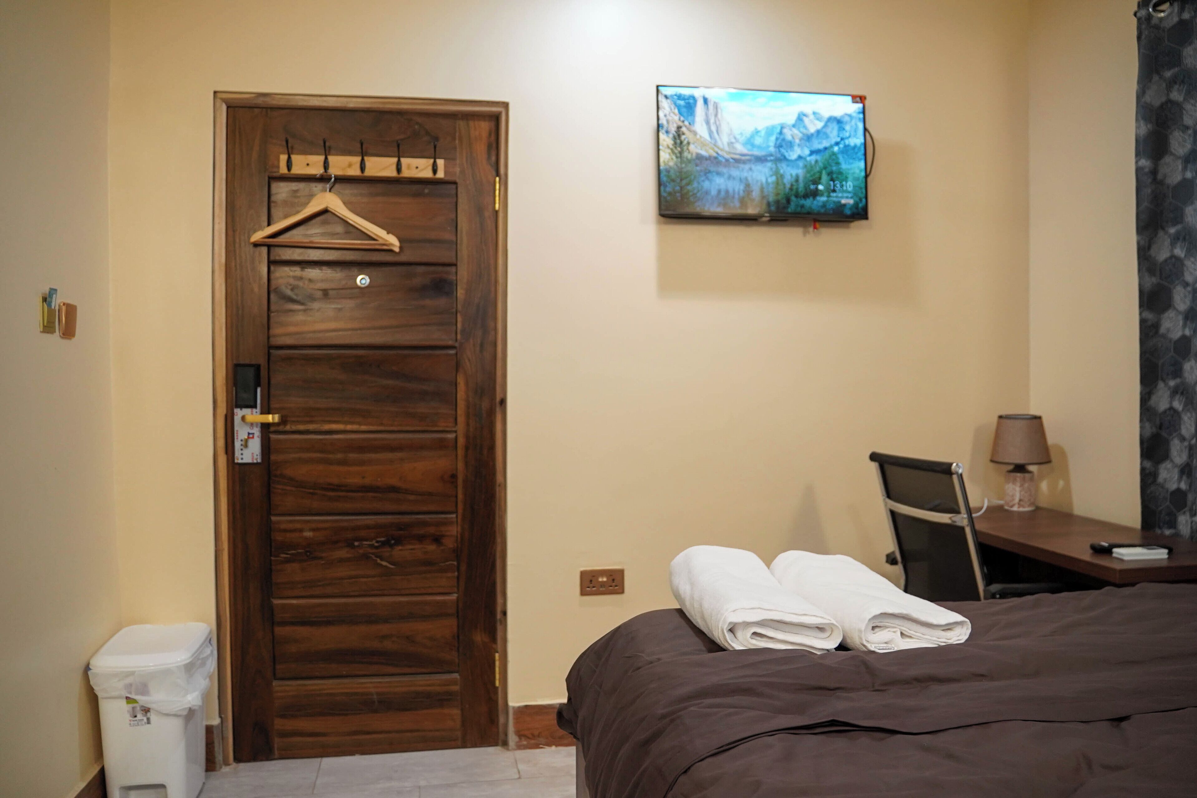 1 室のベッドルーム、アイロン / アイロン台、WiFi、ベッドシーツ