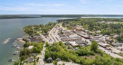 Across from Leech Lake!