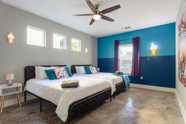 4 soveværelser, strygejern/strygebræt, gratis Wi-Fi