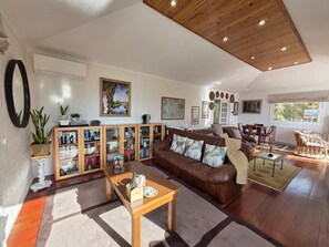 TV, fireplace, foosball