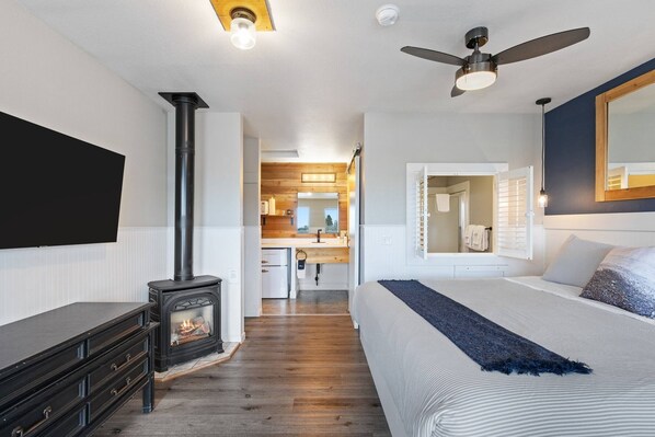 1 Schlafzimmer, Bügeleisen/Bügelbrett, kostenloses WLAN, Bettwäsche