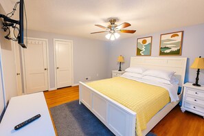4 habitaciones, escritorio, tabla de planchar con plancha y wifi gratis 