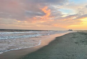 Tæt på stranden, liggestole