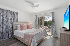 3 bedrooms, iron/ironing board, travel crib, free WiFi