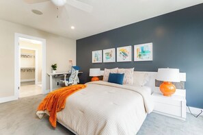 5 chambres, bureau, fer et planche à repasser, Wi-Fi gratuit