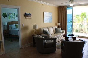 Smart TV - Waterscape B514 | Balcony with Pool View | (Fort Walton Beach)