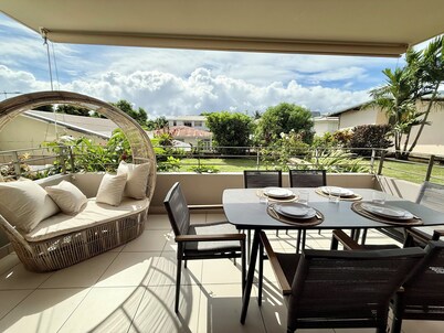 Vaiana City Apartment - relaxing downtown Papeete - garden view, A/C - WiFi