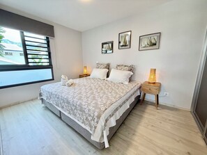 2 chambres, fer et planche à repasser, Wi-Fi, literie fournie