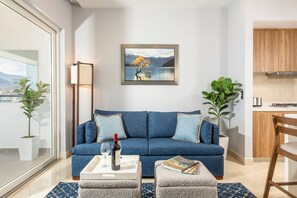 Smart-tv, boeken en een printer