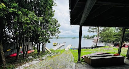 Two bedroom guest suite on the lake