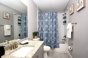 Towels, soap, toilet paper