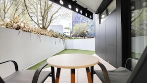 Appartement Deluxe, vue sur la ville | Terrasse/patio