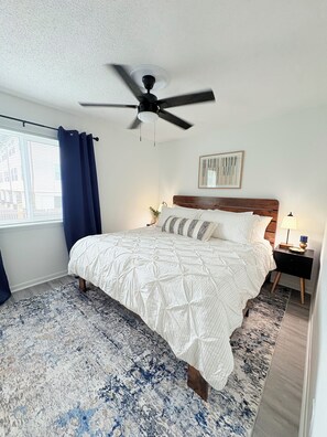 2 chambres, bureau, fer et planche à repasser, Wi-Fi gratuit