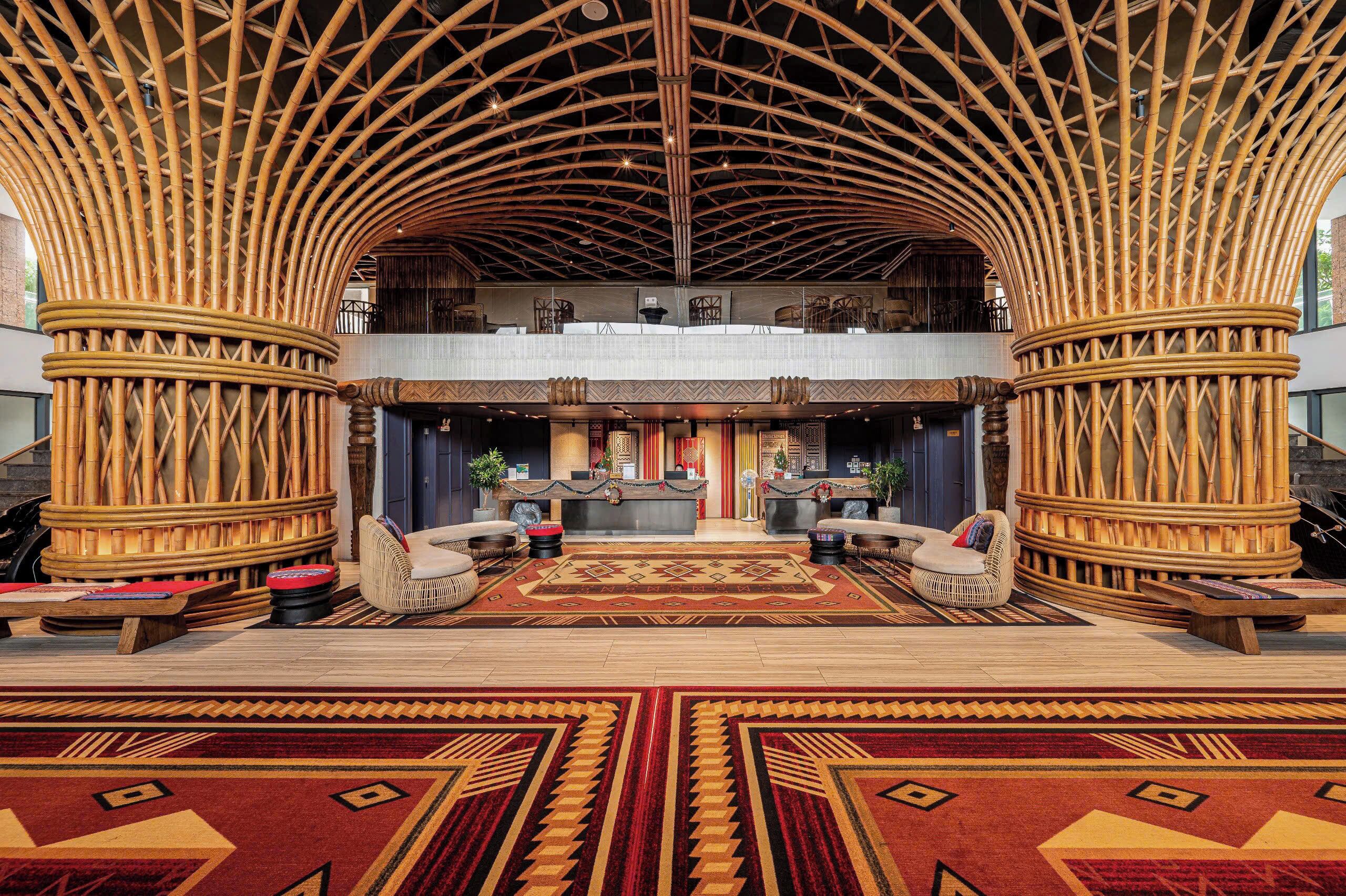 Sitzecke in der Lobby