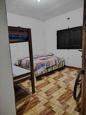 2 bedrooms, bed sheets