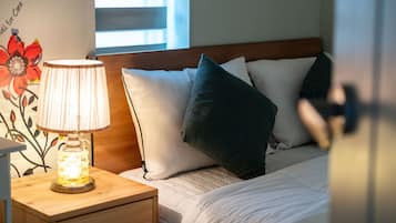 Kamar Basic, 2 kamar tidur (Room 202 (Duplex 6 Pax/Private BBQ)) | 1 kamar tidur dan Wi-Fi gratis