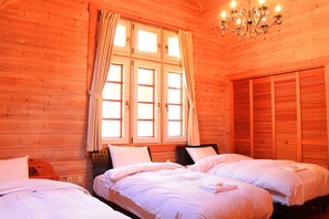 Luxury Quadruple Room, 1 Bedroom, Non Smoking, Garden View | Down comforters, free WiFi