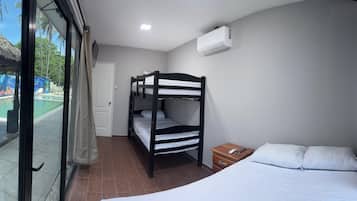 Family Double Room, Pool View | In-room safe, blackout curtains, free WiFi