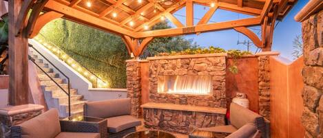 Overnattingsstedets uteområder