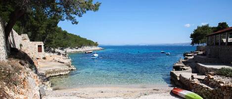 بالقرب من الشاطئ