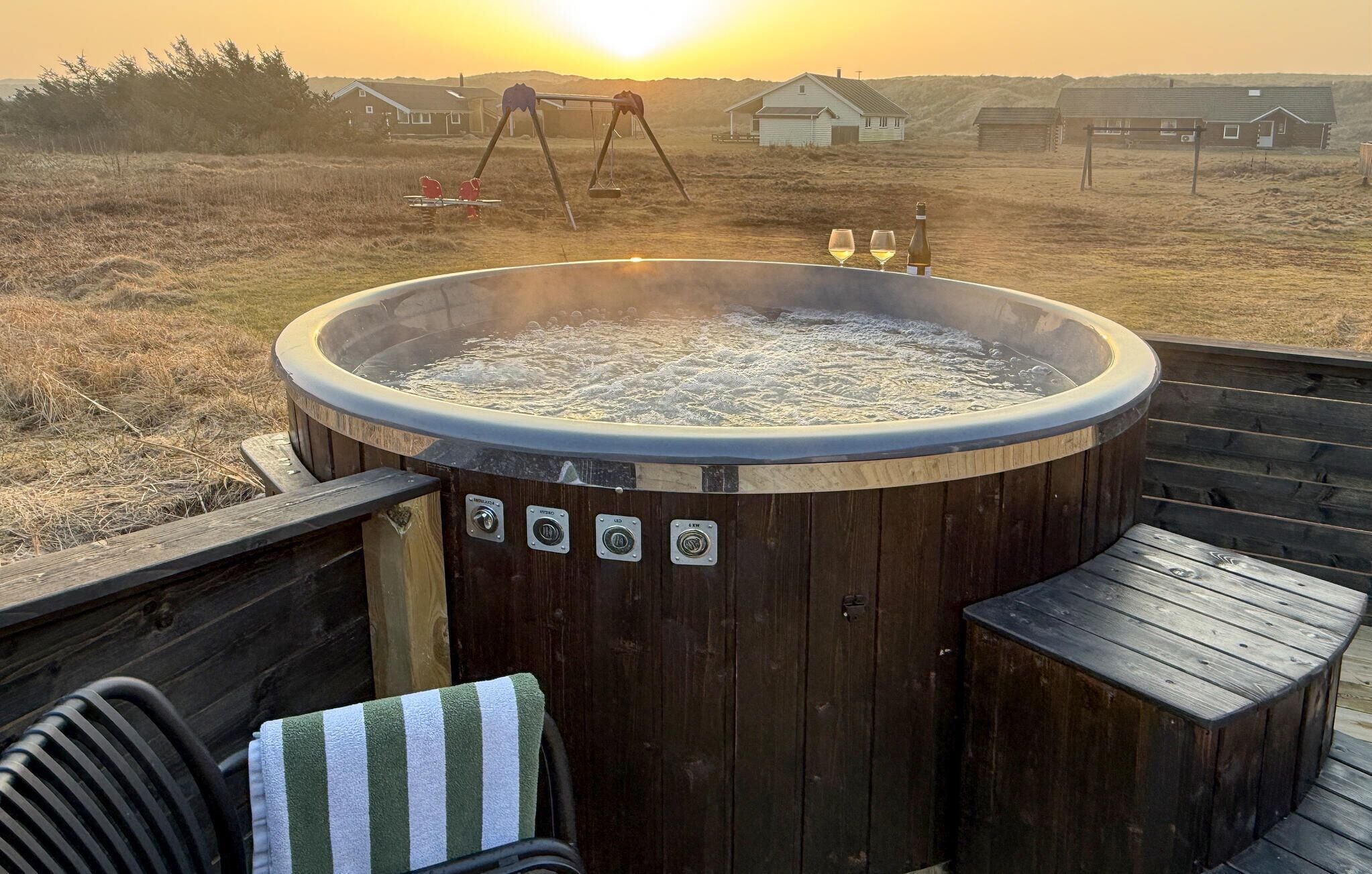 Bain à remous extérieur
