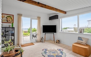 TV connectée, cheminée
