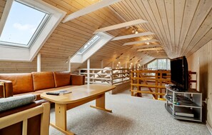 TV connectée, cheminée