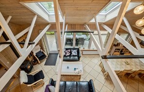 TV connectée, cheminée