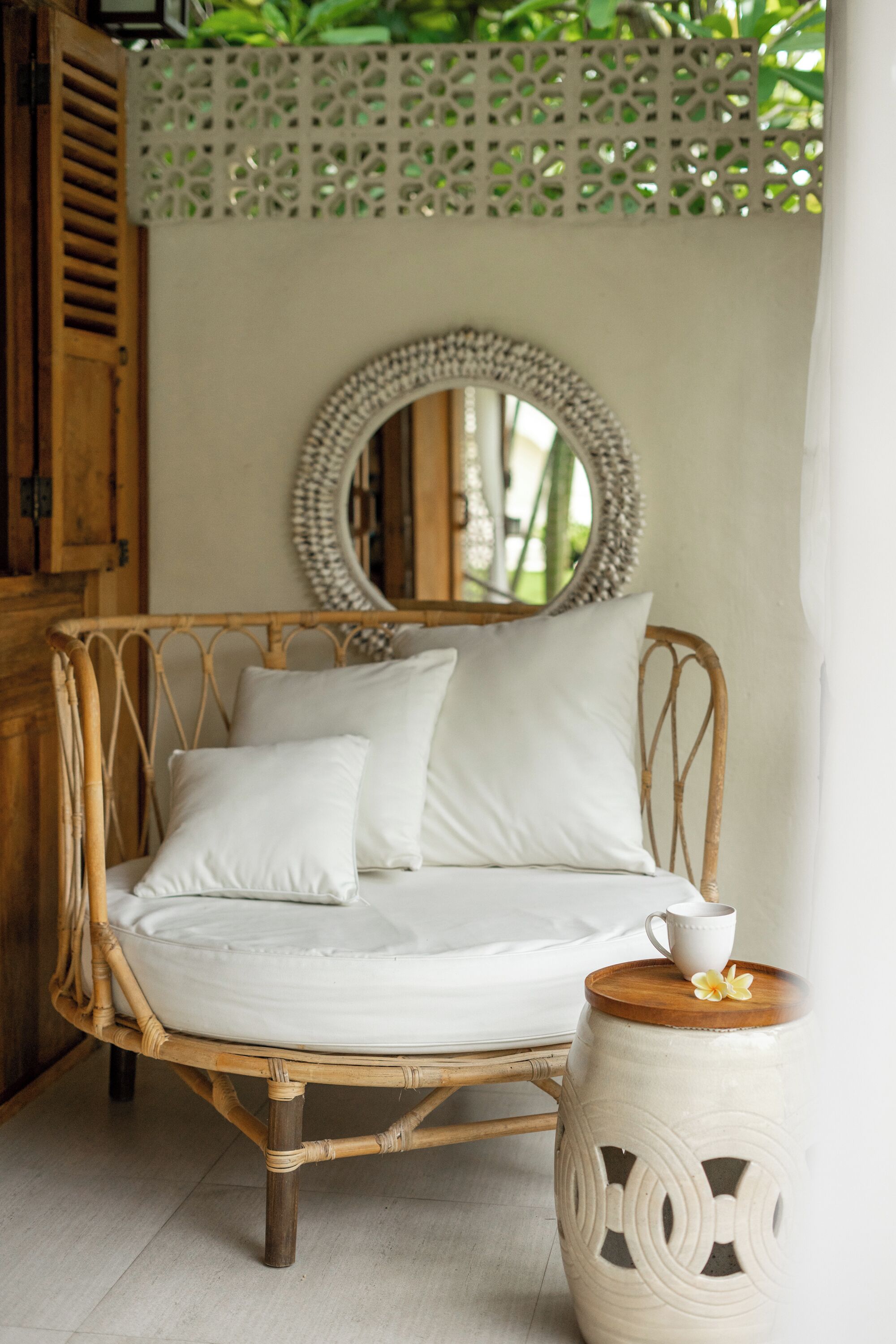 Cottage Classique, vue jardin