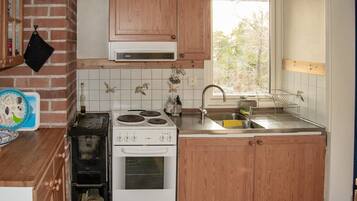 Frigorífico y placa de cocina