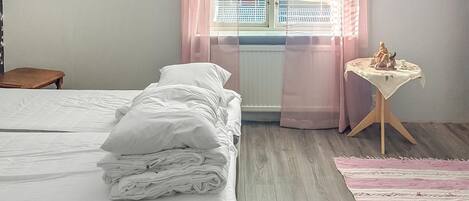 3 soverom, reiseseng for barn og wi-fi (inkludert)