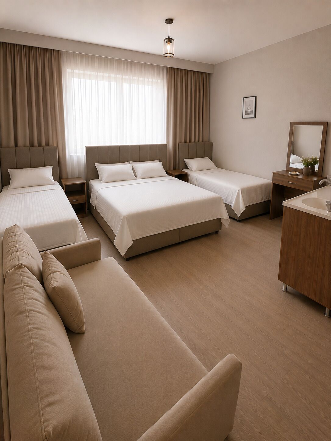 Family Studio, Balcony, City View | Free WiFi