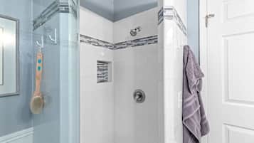 Hair dryer, towels