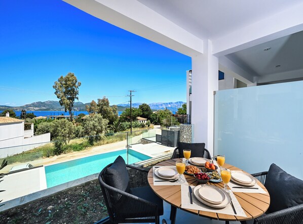 Terrace/patio - Kalma Lux Apartment (Lefkada)