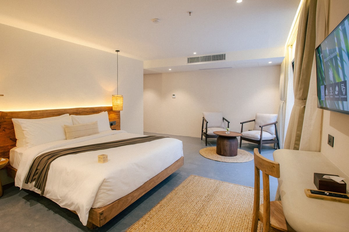 Bagaincha Suite | 1 bedroom, Egyptian cotton sheets, premium bedding, down comforters