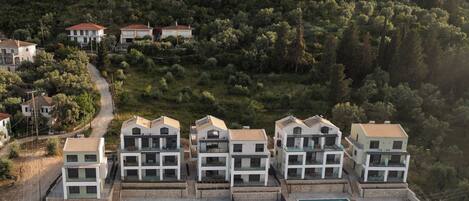 Façade de l’hébergement