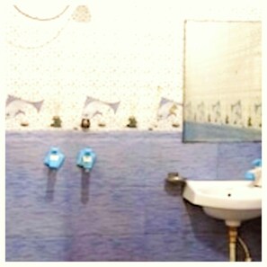 Shower, free toiletries, slippers, towels - Hotel Nand Palace Mathura (Mathura)