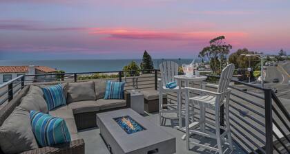 Penthouse! Steps from Victoria Beach, 180 degree ocean views!