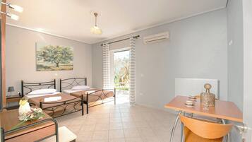 Departamento estándar, vista al mar, planta baja | Cortinas blackout y wifi gratis