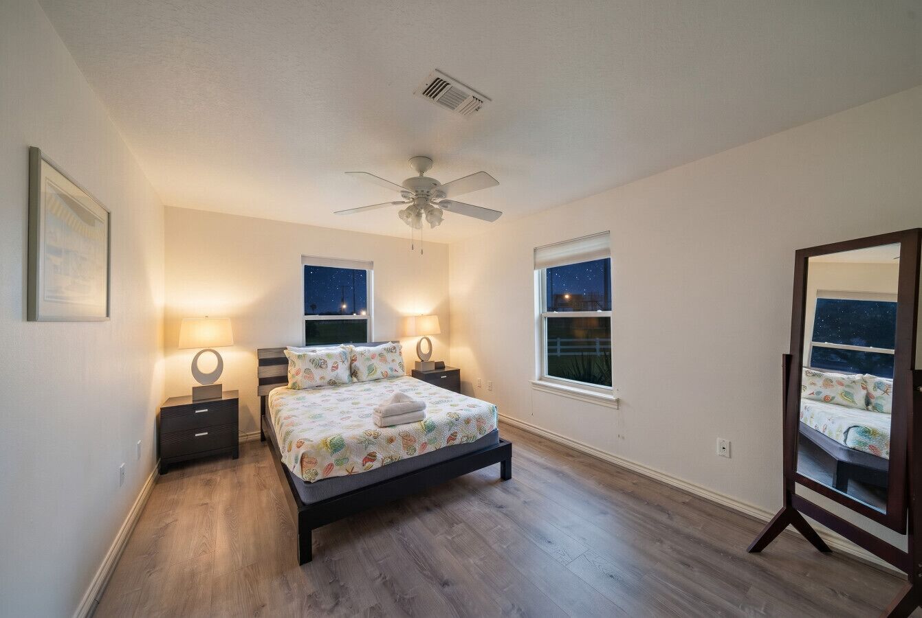 1 bedroom, iron/ironing board, travel crib, free WiFi
