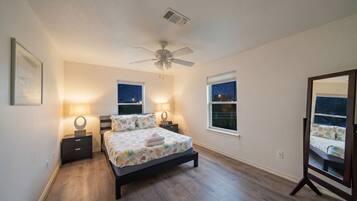 1 bedroom, iron/ironing board, travel crib, free WiFi
