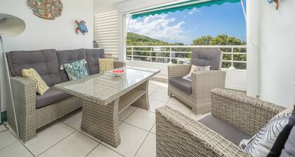 Breizh madinina anse mitan trois ilets 150 m de la plage Résidence sécurisée