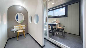 Basic Room, 1 Bedroom (Room 103 (Spa / BBQ)) | 1 bedroom, free WiFi - Gyeongju Nollowa Spa Pension (Gyeongju)