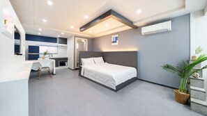 Basic Room, 1 Bedroom (Room 203 (Spa / BBQ)) | 1 bedroom, free WiFi - Gyeongju Nollowa Spa Pension (Gyeongju)