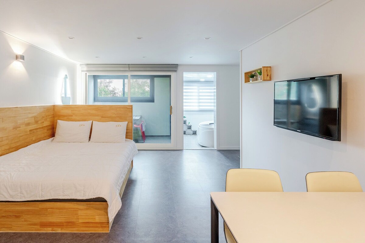 ห้องเบสิก, 1 ห้องนอน (Room 103 (Spa / BBQ)) | 1 ห้องนอน, Wi-Fi ฟรี