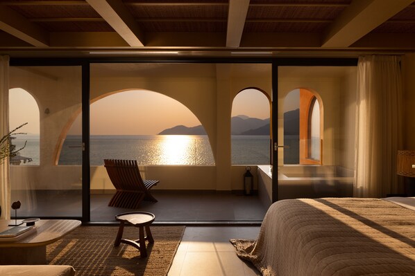 Romantisches Doppelzimmer, Meerblick