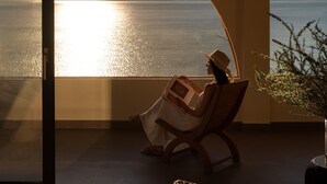 Phòng Suite Cao cấp, quang cảnh biển | Hiên