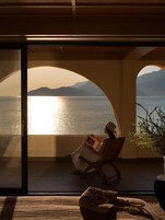 Luxury Σουίτα, Θέα στη Θάλασσα | Βεράντα/αίθριο