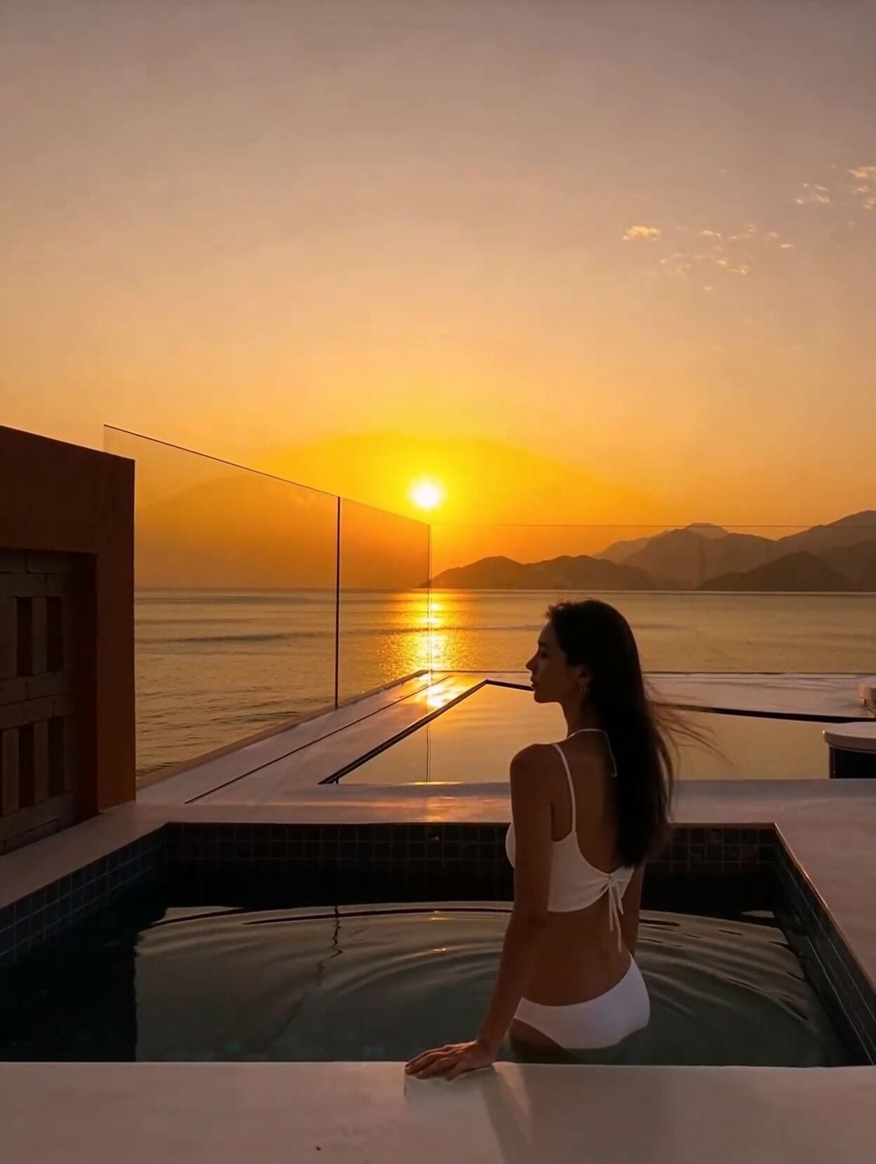 ラグジュアリー ダブルルーム シービュー | 高級寝具、客室ごとに異なる装飾、客室ごとに異なるインテリア、デスク