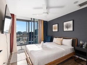 1 chambre, fer et planche à repasser, Wi-Fi, draps fournis